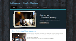 Desktop Screenshot of mastermysong.net